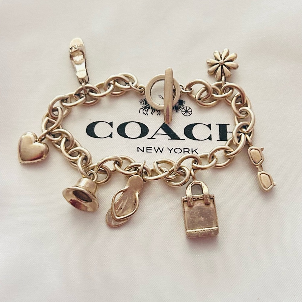 EXTREMELY RARE Coach Charm Bracelet - Picture 13 of 13